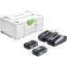 Festool Energy Set 18V 4.0Ah Batteries and Charger in Systainer per piece