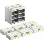Système de rangement mobile Systainer Rack Festool SYS3-RK/6M 337-Set / pce