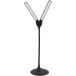 ALBA LED lampe de Bureau LED sans fil Twin, noir