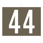 Sliding File Tab 500 x 4 Grey