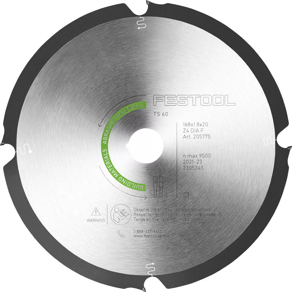 Lame Festool Ø 168 x 1,8 x 20 - W 4...