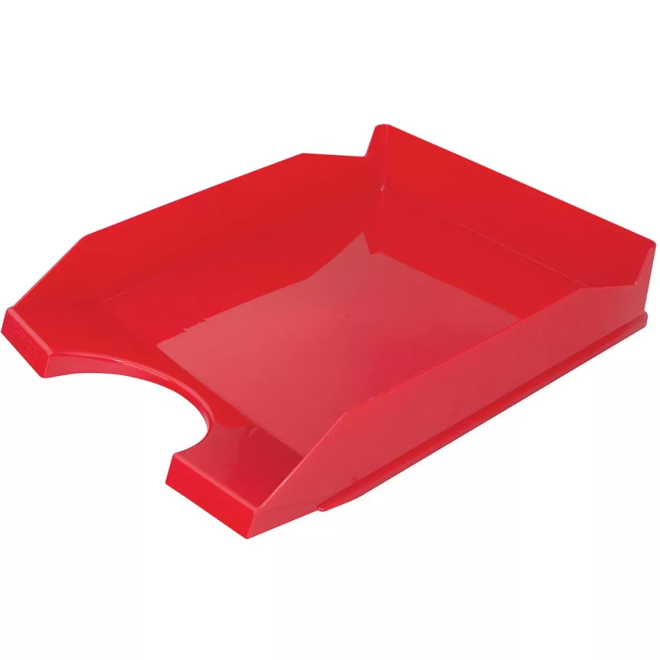 Office products letter tray, A4, PP, red