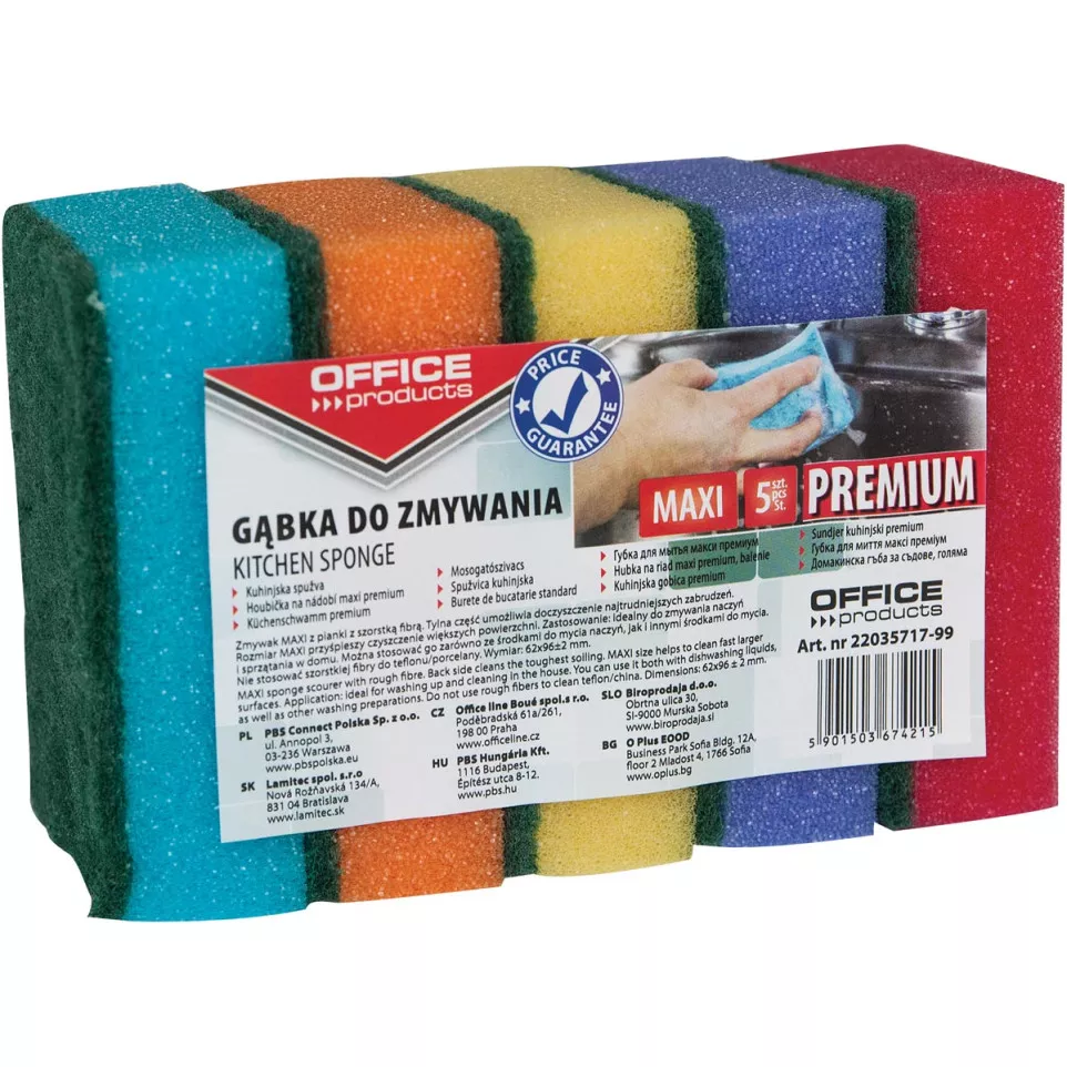 OFFICE products schuurspons, 6,2 x...