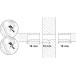 Lamello Tenso P-14 verbindingselement + voorspanklemmen / 80pce