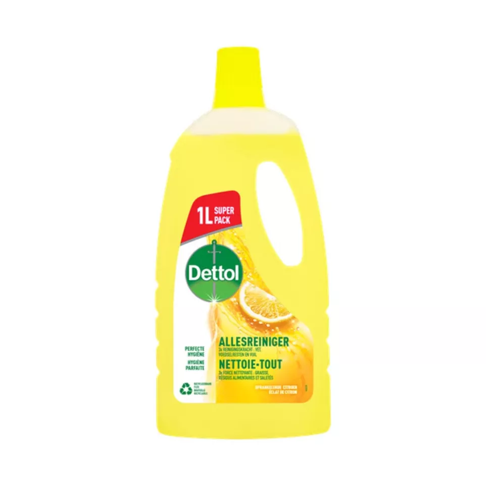 Dettol allesreiniger, citroen, fles...