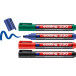 Edding 330 Permanent Marker Assorted Colors Pack of 4