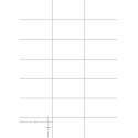 Q-CONNECT Multipurpose Labels White Square Corners 70 x 42.3 mm 100 Sheets 21 Labels per Sheet