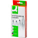 Q-CONNECT whiteboardmarker, in geassorteerde kleuren, doosje van 4 stuks