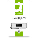 Q-CONNECT USB stick 3.0, zilver, 64 GB