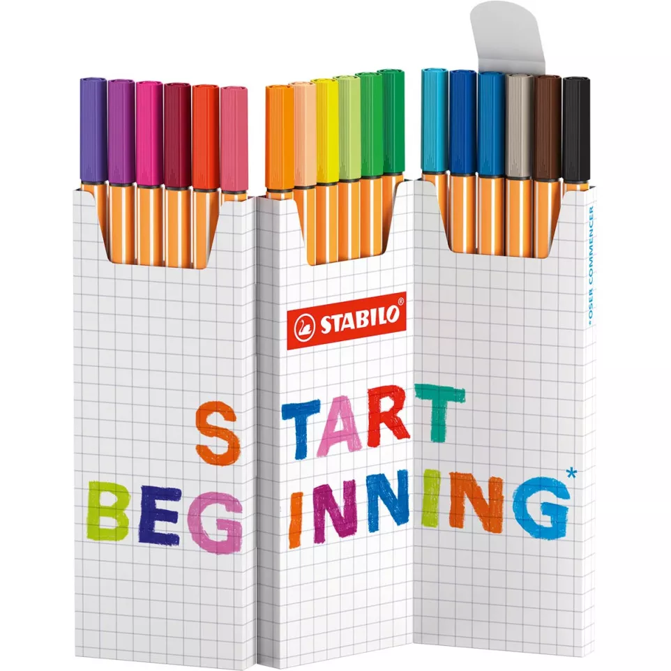 STABILO point 88 Fineliner Assorted...