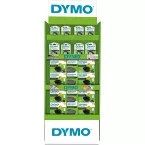 Display Dymo: 20 x LetraTag 200B promopack + 40 x tape (20 x papier en 20 x plastic)