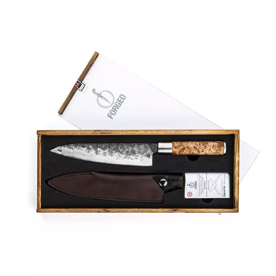 Forged VG10 koksmes, Ft 20,5 cm, met...