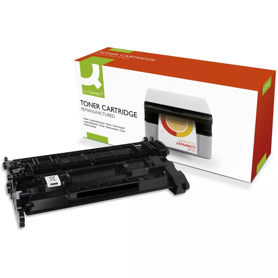 Q-CONNECT toner zwart 3100 pagina's...