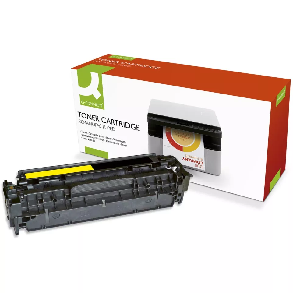 Q-CONNECT toner geel 2600 pagina's...