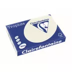 Clairefontaine Trophée Pastel Coloured Paper A3 160 gsm 250 Sheets Pearl Grey