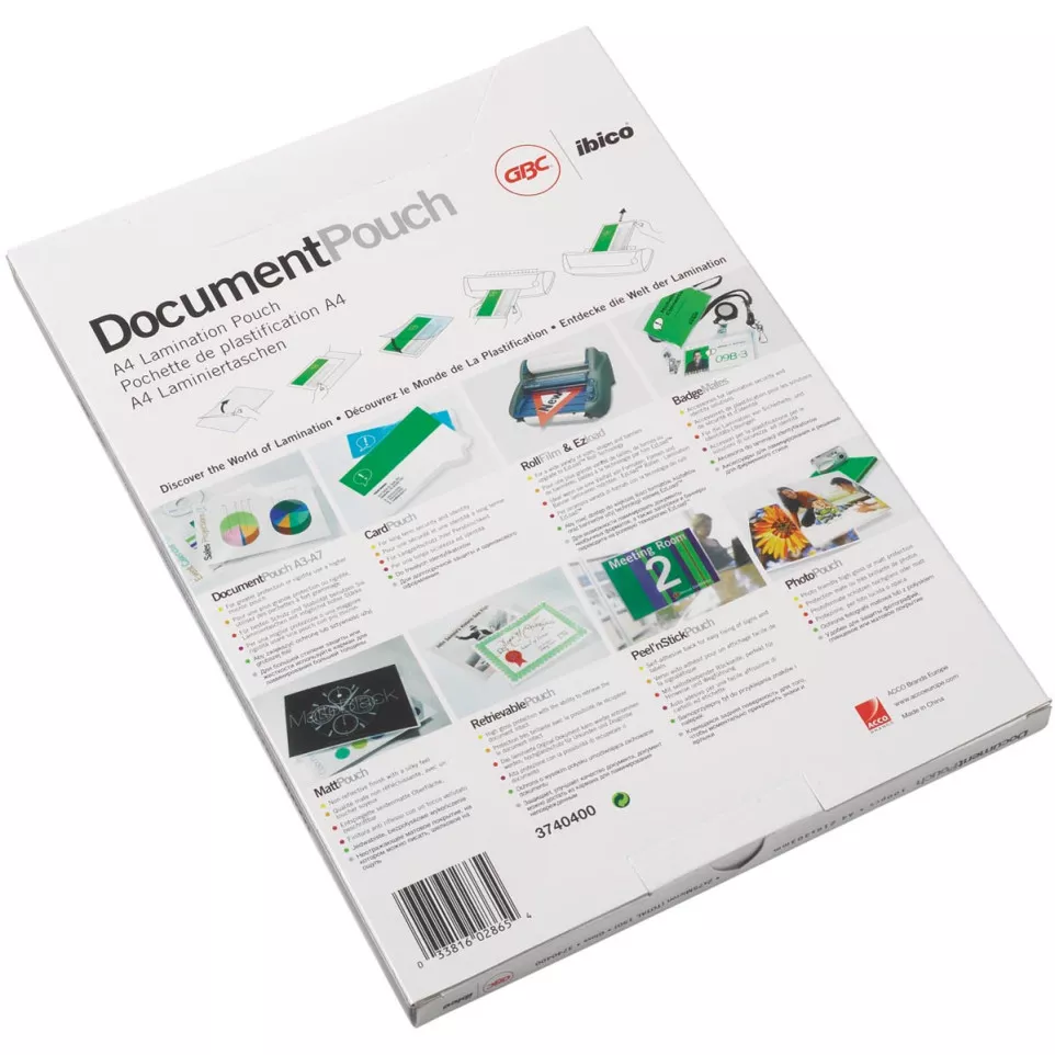 GBC Document pochette à plastifier ft...