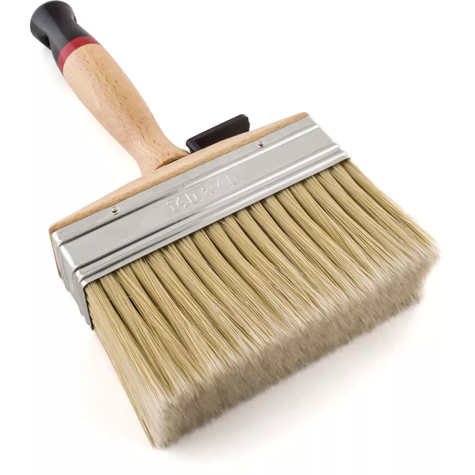 Brosse latex poils longs et manche en...