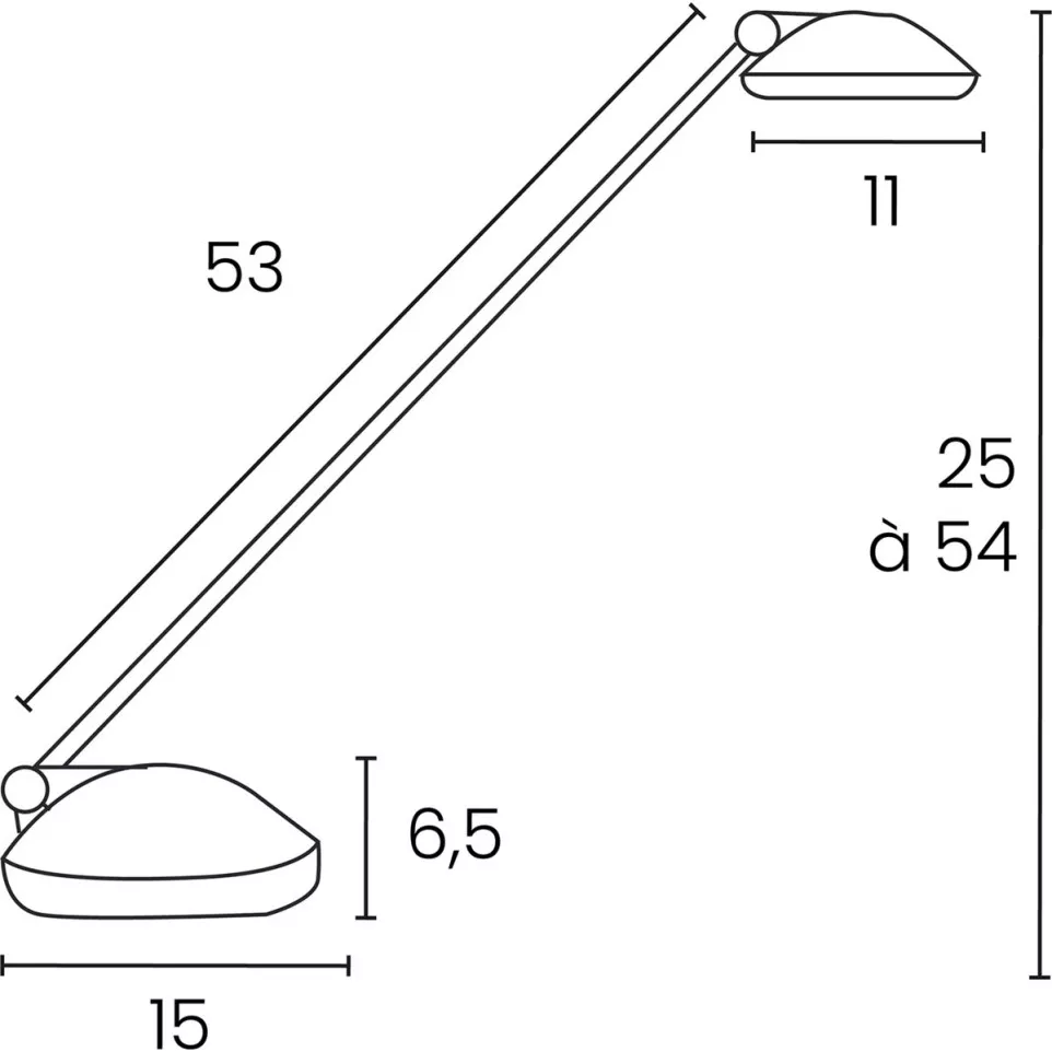 Unilux Joker Oceanis LED Desk Lamp Blue