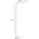 MAULjet lampadaire, LED, blanc