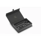 Parker IM Black Fountain Pen and Ballpoint Pen Gift Set with Case