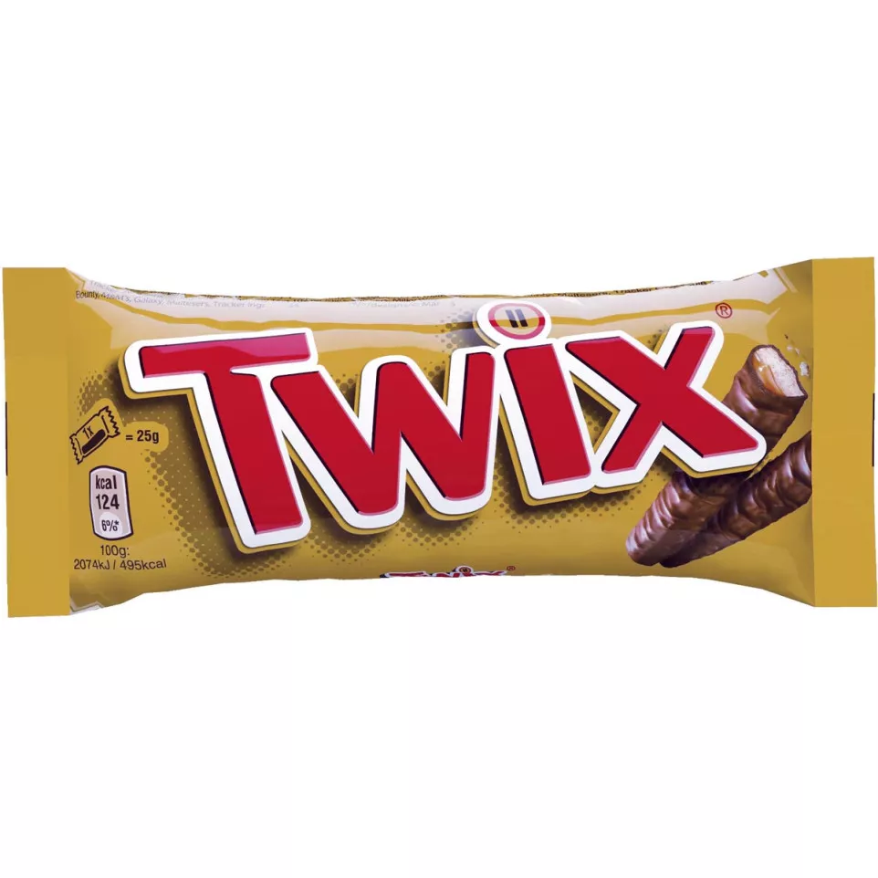 Twix chocoladereep, 50 g