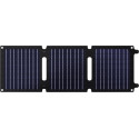 Trust Zuny opvouwbaar zonnepaneel, ideaal voor het opladen van smartphones en tablets, 20 W