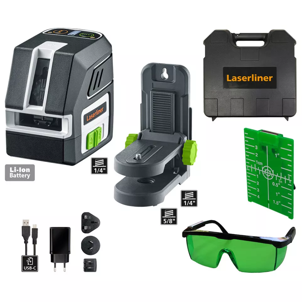 Laserliner PocketCross-Laser 2G Green...
