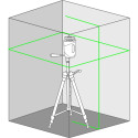 Niveau laser  magnétique vert Metrica Flash Green 360° / pce