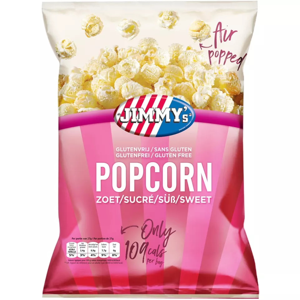 Jimmy's Sweet Popcorn 27g Pack