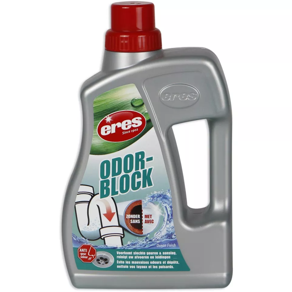 Eres Odor-Block Drain Cleaner, 1L Bottle