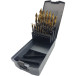 Set van 25 HSS boren 1-13mm - stappenboorkop / pce