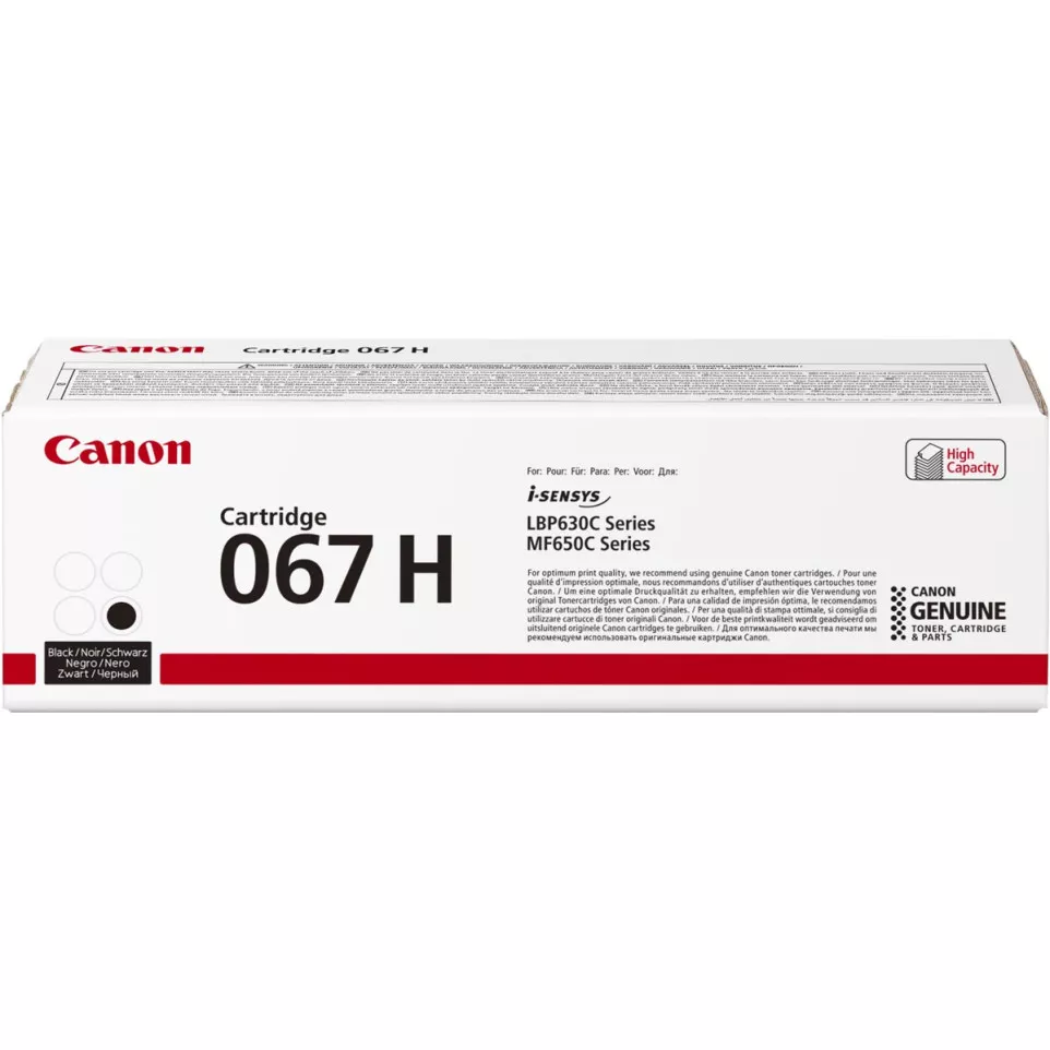 Canon toner 067H, 3.130 pages, OEM...