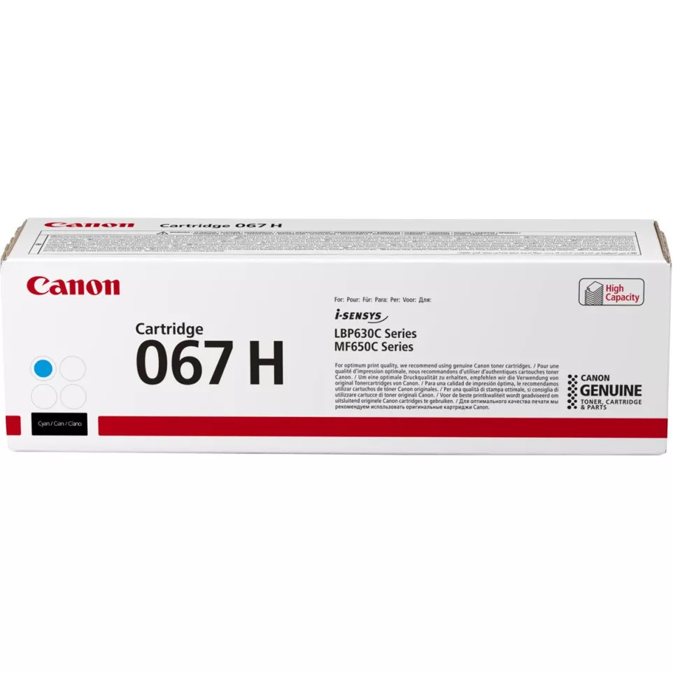 Canon 067H Cyan High Capacity Toner...
