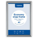 Europel clicklijst Economy, lijst 25 mm, ft A1, zilver