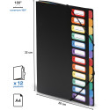 Viquel Rainbow Class sorteermap, ft A4, met 12 vakken