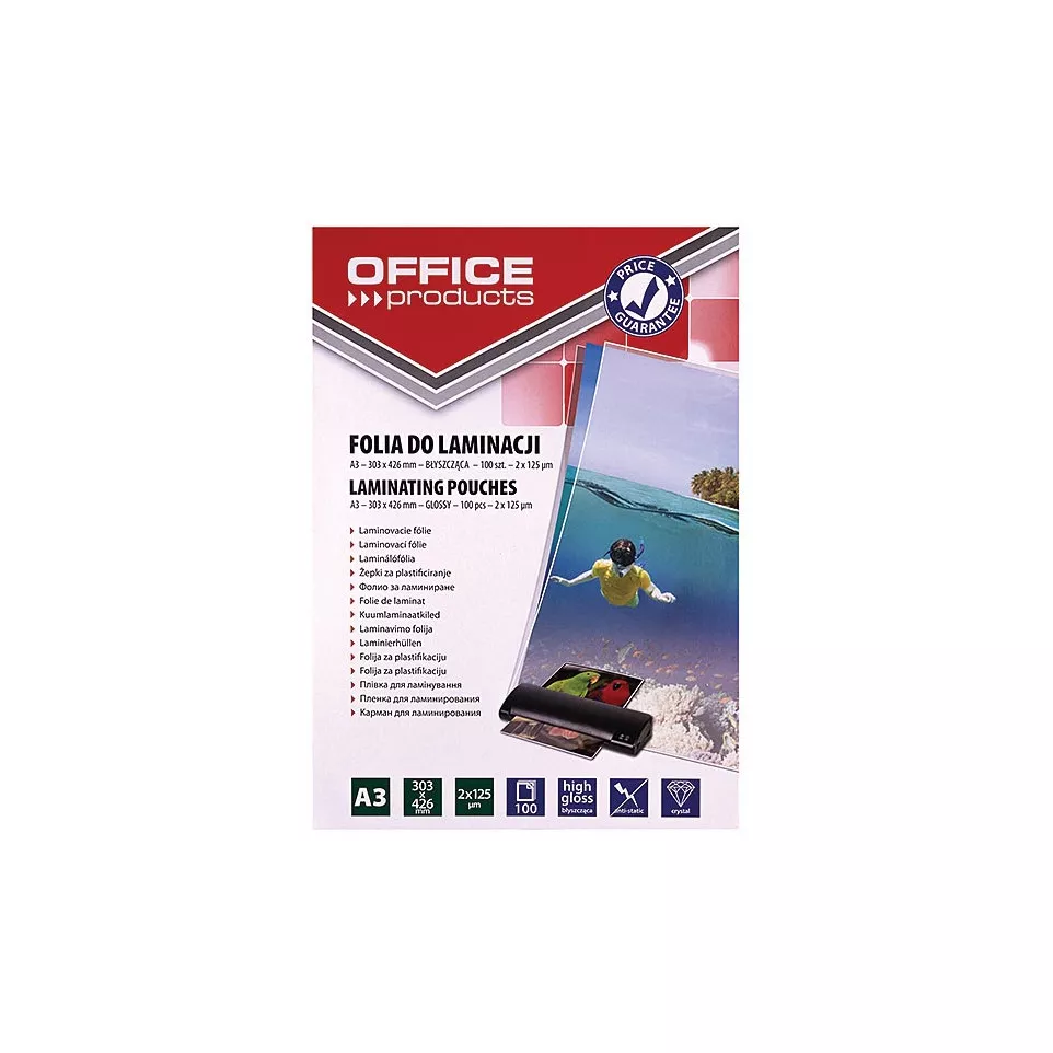 Office Laminating Pouches A3, 250...