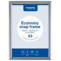 Europel clicklijst Economy, lijst 25 mm, ft A3, zilver