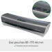 Leitz ILAM Office Pro lamineermachine, voor ft A3, grijs