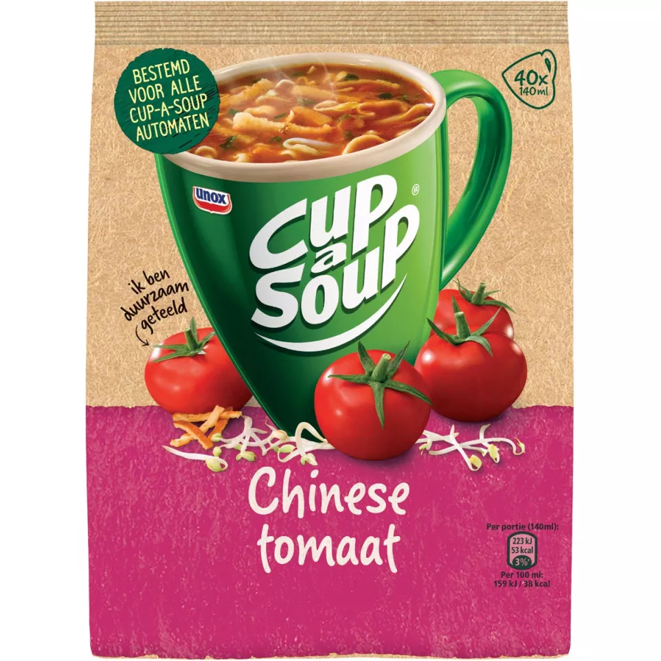 Cup-a-Soup vending, tomate chinoise,...