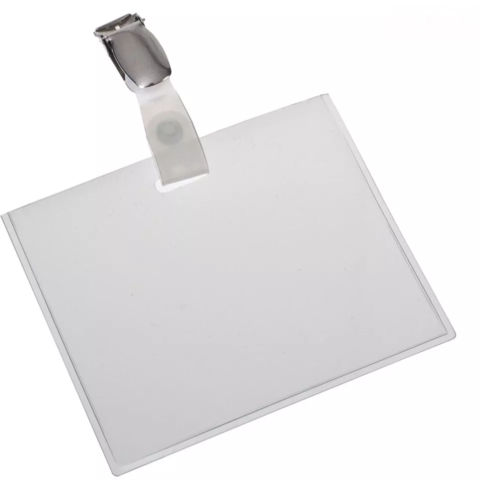 Europel Name Badge with Clip and...