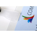 Europel Name Badge with Clip and Strip 90 x 60 mm Closed
