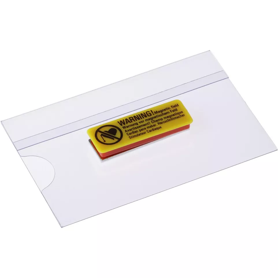 Europel Magnetic Name Badge 90 x 55 mm