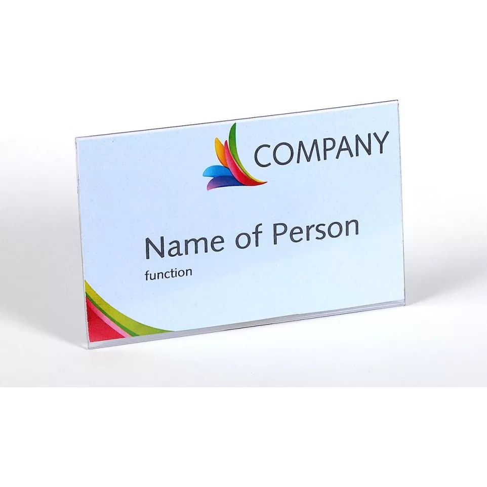 Europel Magnetic Name Badge 75 x 40 mm