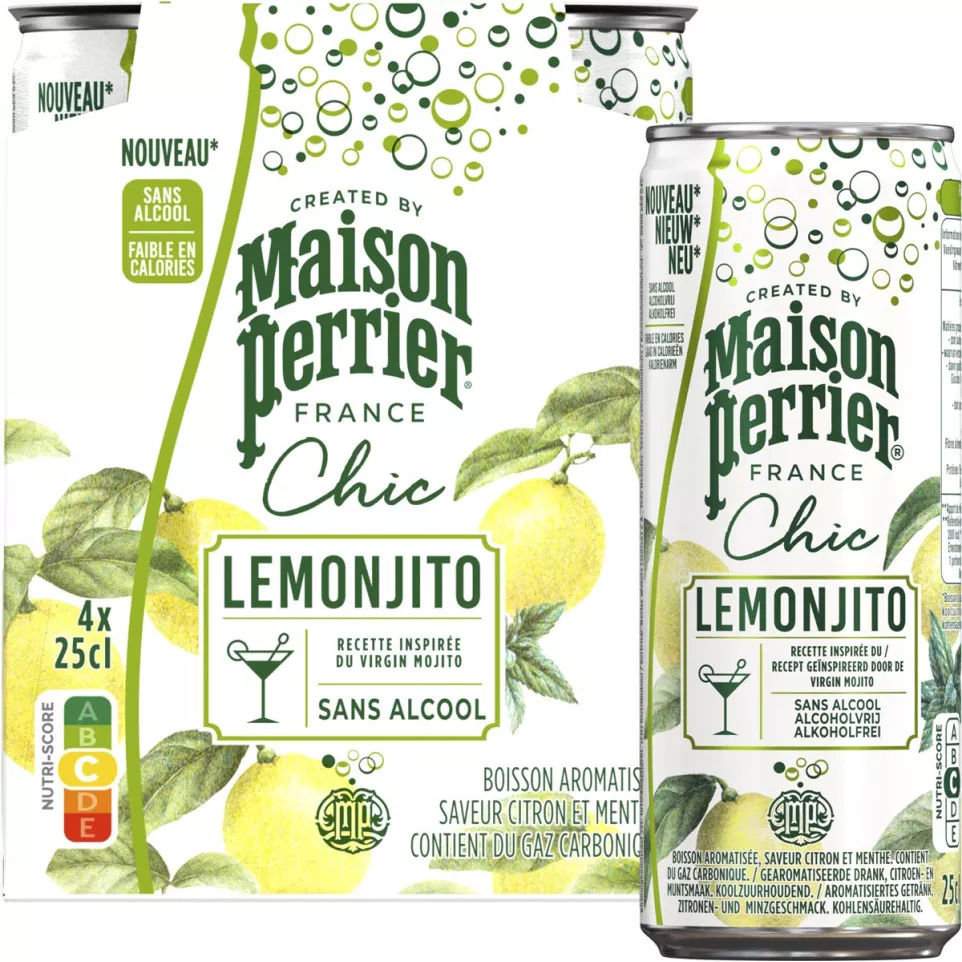 Maison Perrier mocktail Lemonjito,...