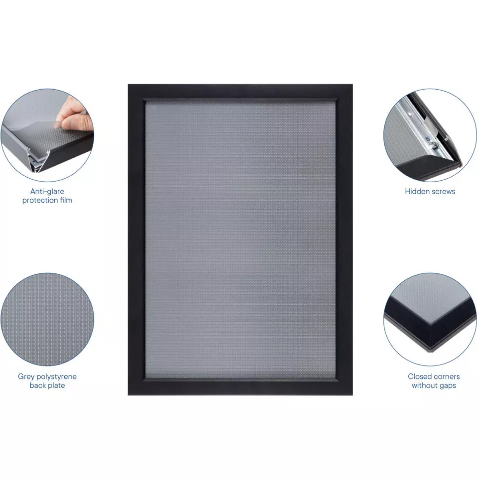 Europel snap frame with flaps 25mm...