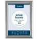 Europel Premium Snap Frame 25mm A5 Silver