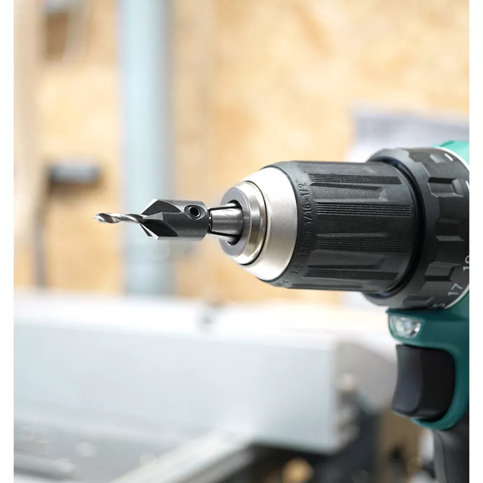 Set of 5 Countersink Bits 4 to 10 mm...