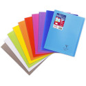 Clairefontaine Koverbook Notebook A4 Plus, 96 Pages, Polypropylene Cover, French Ruled, Transparent