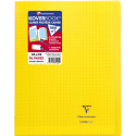 Clairefontaine schrift Koverbook voor ft A4+, 96 bladzijden, kaft in PP, seyès, transparant