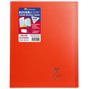 Clairefontaine Koverbook Notebook A4 Plus, 96 Pages, Polypropylene Cover, French Ruled, Transparent